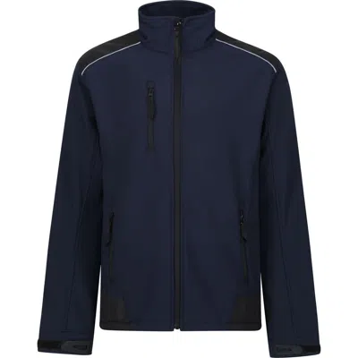 Regatta Sandstom Workwear Softshell Jacket In Blue