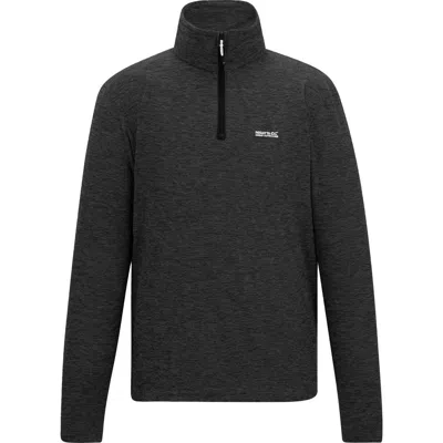 Regatta Thompson Marl Half Zip Fleece Jacket In Gray