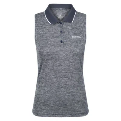 Regatta Tima Ii Sleeveless Polo Shirt In Gray