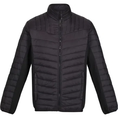 Regatta Tourer Hybrid Padded Jacket In Black