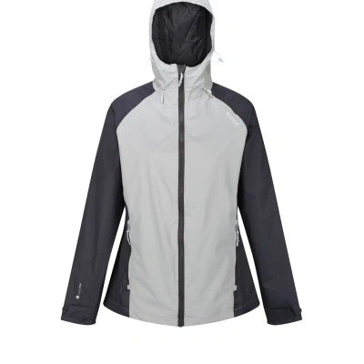 Regatta Womens/ladies Atten Waterproof Shell Jacket (light Steel/seal Gray) In Grey