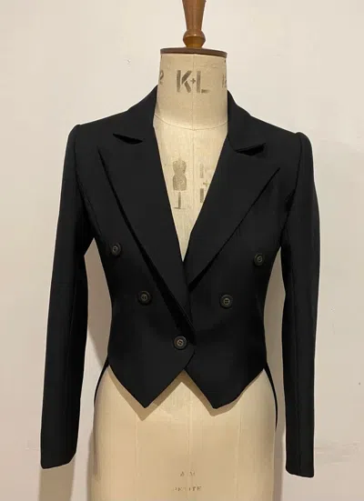 Pre-owned Regency Brand Men's Wool Black Tail Coat Military Jacket Coat, Jacket Any Color