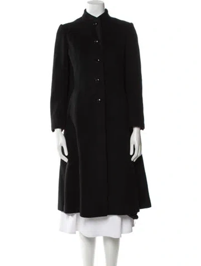 Pre-owned Regency Cashmere Cashmere Coat In Black