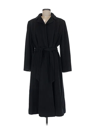 Pre-owned Regency Cashmere Coat In Black