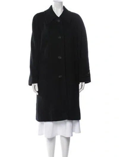 Pre-owned Regency Cashmere Coat In Black