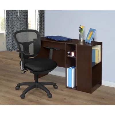 Regency Harrison Mesh Back Swivel Task Office Chair In Black