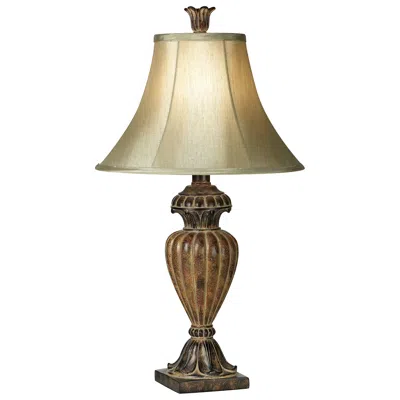 Regency Hill Beatriz 25 1/2" High Traditional Urn Bronze Finish Table Lamp
