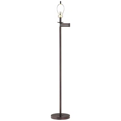 Regency Hill Gabrielle Bronze Swing Arm Floor Lamp Base