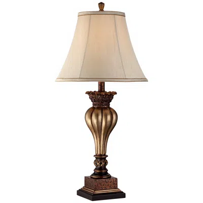 Regency Hill Senardo 30" High Gold Vase Traditional Table Lamp