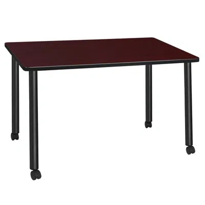 Regency Kee Mobile Training Seminar Table Top In Mahogany