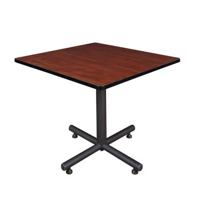 Regency Kobe Square X-base Breakroom Table In Cherry Laminate