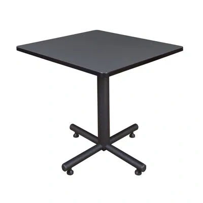 Regency Kobe Square X-base Breakroom Table In Gray