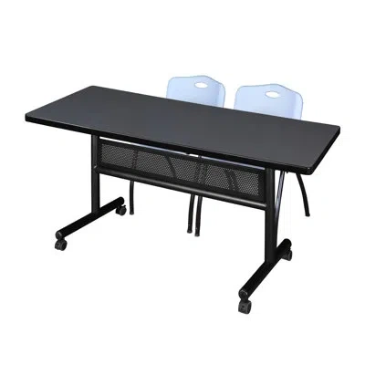 Regency Kobe Training Table In Gray,gray