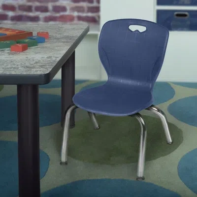 Regency Learning Classroom Chair In Navy Blue