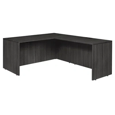 Regency Legacy Executive L Desk Shell In Ash Grey