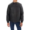 Regency Reversible Leather Jacket In Black