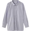 Regent Row Big And Tall Stanton Shirt Long Sleeve Button Down In White-grey-plaid