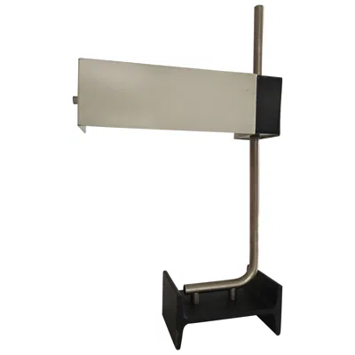 Pre-owned Reggiani Cubic Desk Lamp By Studio  In Brown