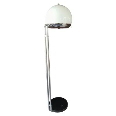 Pre-owned Reggiani Mid-century Floor Lamp , Italy, 1960s In Transparent