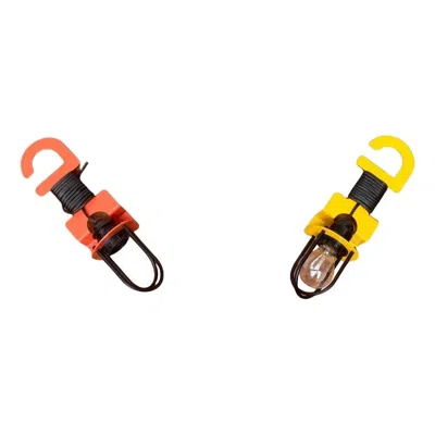 Pre-owned Reggiani Set Of 2 Postmodern Italian Space Age Art. 6783 Pendant Or Table Lamp In Orange