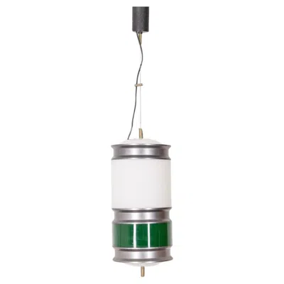 Pre-owned Reggiani Vintage 1960s Glass And Plastic Chandelier Design Goffredo  In Transparent