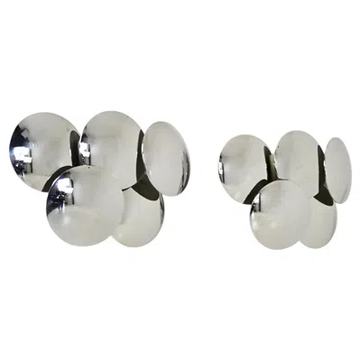 Pre-owned Reggiani Wall Lamps By Goffredo  For , 1970s, Set Of 2 In Transparent