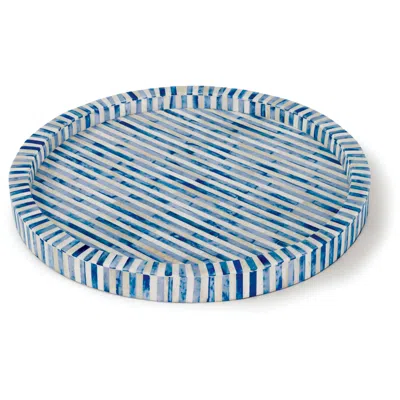 Regina Andrew 16" Wide Indigo Strip Display Or Serving Tray