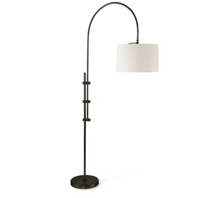 Regina Andrew 84" High Oil-rubbed Bronze Arc Floor Lamp