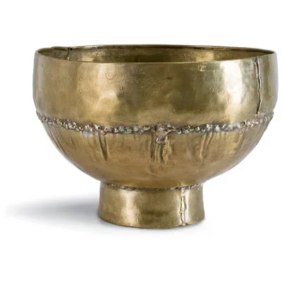 Regina Andrew 9 1/2" Wide Bedouin Natural Brass Bowl