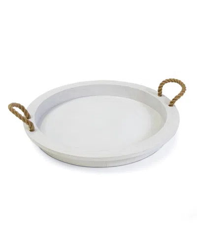 Regina Andrew Aegean Serving Tray In White