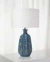 Regina Andrew Antigua Ceramic Table Lamp In Blue