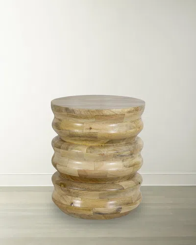 Regina Andrew Aria Wood Accent Table In Brown