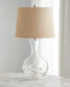 Regina Andrew Augustine Glass Table Lamp In Natural