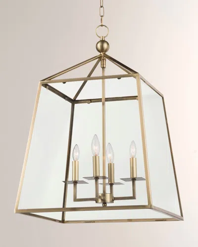 Regina Andrew Cachet Lantern In Gold