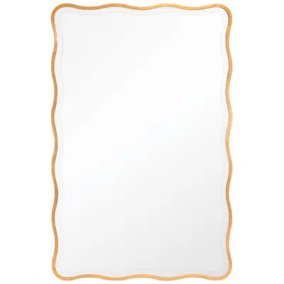 Regina Andrew Candice 44" X 28" Rectangular Gold Leaf Wall Mirror