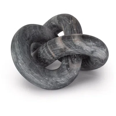Regina Andrew Cassius Marble Sculpture (black) 5.5 Height