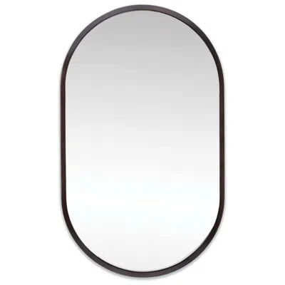 Regina Andrew Classics Canal Blackened Steel 24" X 40" Wall Mirror
