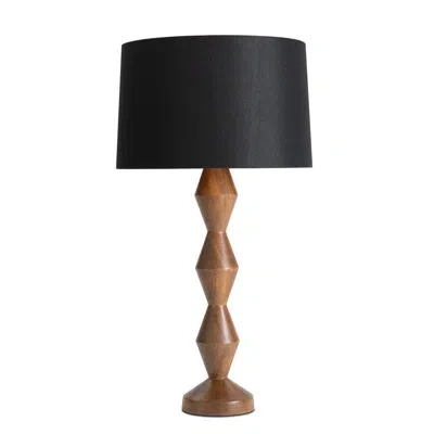 Regina Andrew Crew Walnut Buffet Lamp In Black