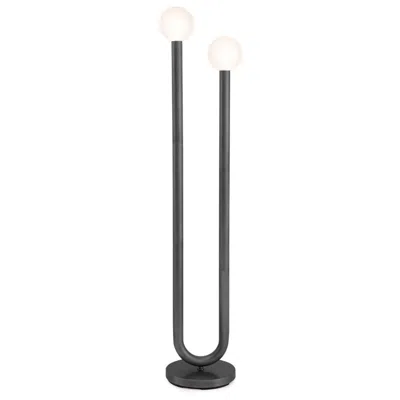 Regina Andrew Design Happy 52 1/2" Bronze And Globe Glass Floor Lamp