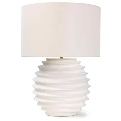 Regina Andrew Design Nabu White Accordion Table Lamp