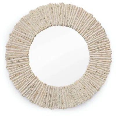 Regina Andrew Design Natural Slate 36" Round Wall Mirror