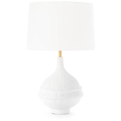 Regina Andrew Design Riviera Matte White Accent Table Lamp