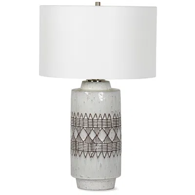 Regina Andrew Design Zuri White Ink Ceramic Table Lamp