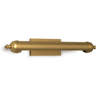Regina Andrew Devon Picture Light Large In Natural Brass