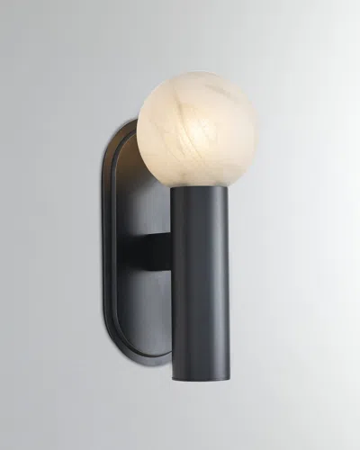 Regina Andrew Dion 12" Wall Sconce In Black