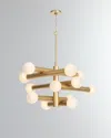 REGINA ANDREW DION 42" 12-LIGHT CHANDELIER