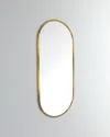 Regina Andrew Doris Small Dressing Room Mirror In Brass