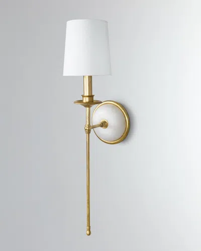 Regina Andrew Fisher Single Sconce In Gold