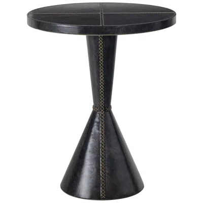 Regina Andrew Gabe Leather Accent Table