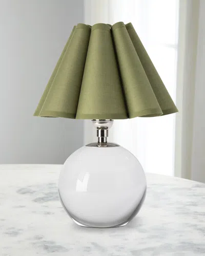 Regina Andrew Giorgio Crystal Mini Lamp In Green